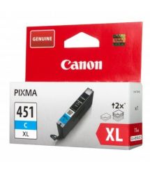 Картридж Canon CLI-451C XL (Cyan) Pixma MG5440/MG6340