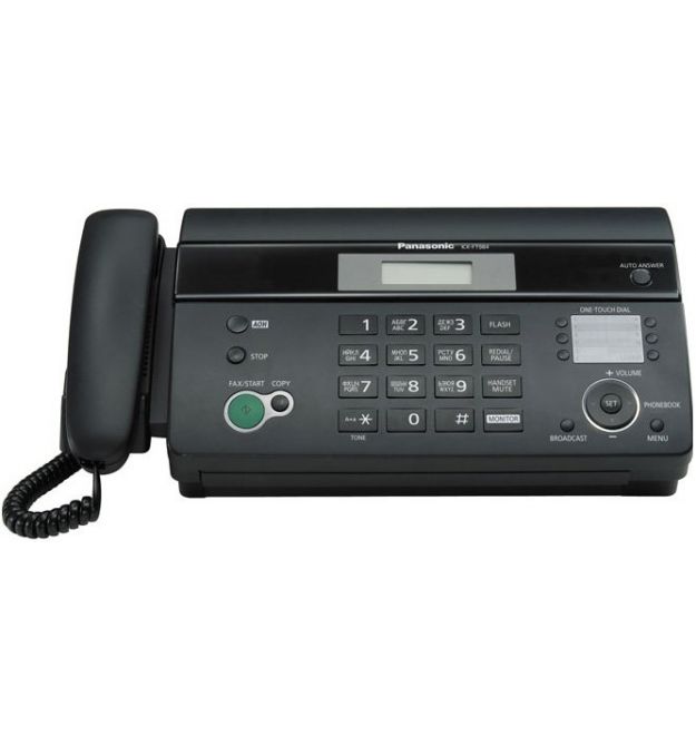Факс Panasonic KX-FT984UA-B Black (термобумага)