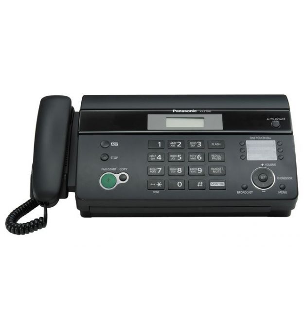 Факс Panasonic KX-FT982UA-B Black (термобумага)