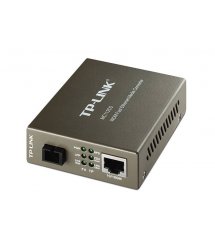 Медиаконвертер TP-LINK MC112CS 100Base-TX-100Base -FX, WDM (ТХ 1310nm, RX 1550nm), SM, 20km, SC