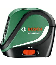 Нивелир лазерный Bosch UniversalLevel 2 , диапазон± 4 °, точность± 0.5 мм на 30 м, до 10 м , 0.5 кг