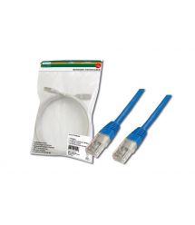 Патч-корд DIGITUS CAT 5e UTP, 5м, AWG 26/7, PVC, синего цвета