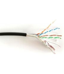 Digitus Кабель CAT 5e F-UTP, 305м, AWG 24/1, зовнішній, чорний