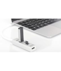 Концентратор DIGITUS USB 2.0 (AF/Type-C) OTG (кардридер+USBx2)