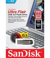 Накопичувач SanDisk 64GB USB 3.0 Flair R150MB/s