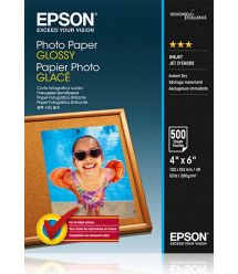 Бумага Epson 100mmx150mm Glossy Photo Paper, 500л