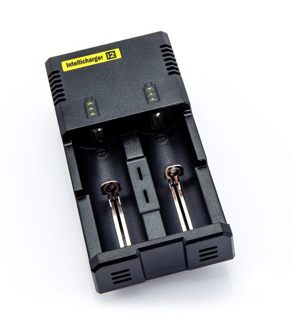 Зарядное устройство универсальное Nitecore Intellicharger i2, 2 канала, LED инд., под