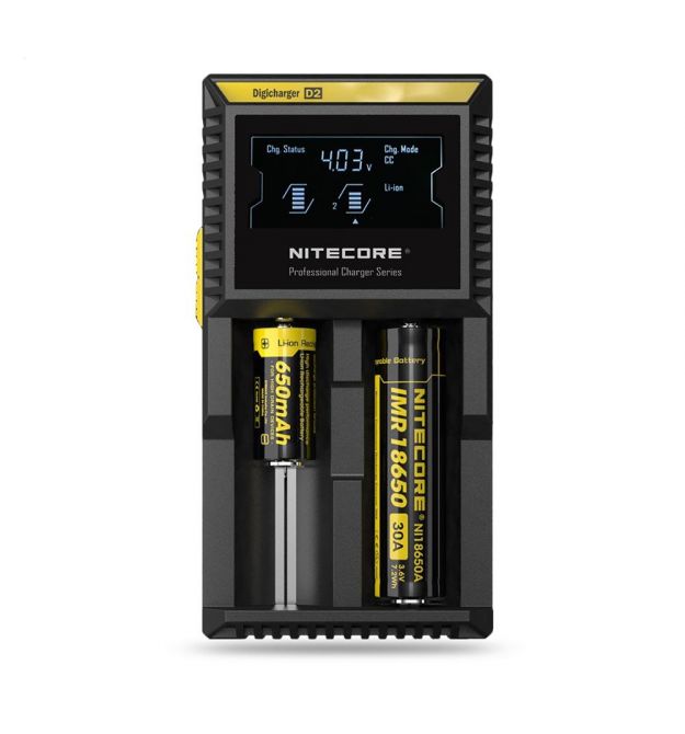 Зарядное устройство универсальное Nitecore Digicharger D2, 4 канала, LCD дисплей, п