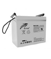 Акумуляторна свинцево-кислотна батарея AGM RITAR RA12-60 Gray Case 12V 60.0Ah Q1