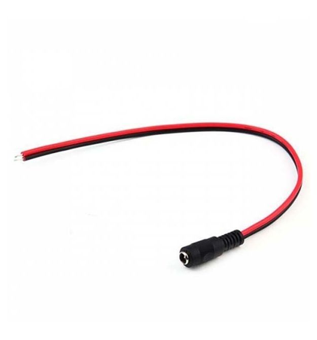 Разъем питания DC-F (D 5,5x2,5мм) кабель длиной 30см