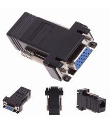 Пассивный удлинитель (B) VGA, RJ-45 to VGA(female) Q100 !!!! Береться в ПАРУ с10534!!!