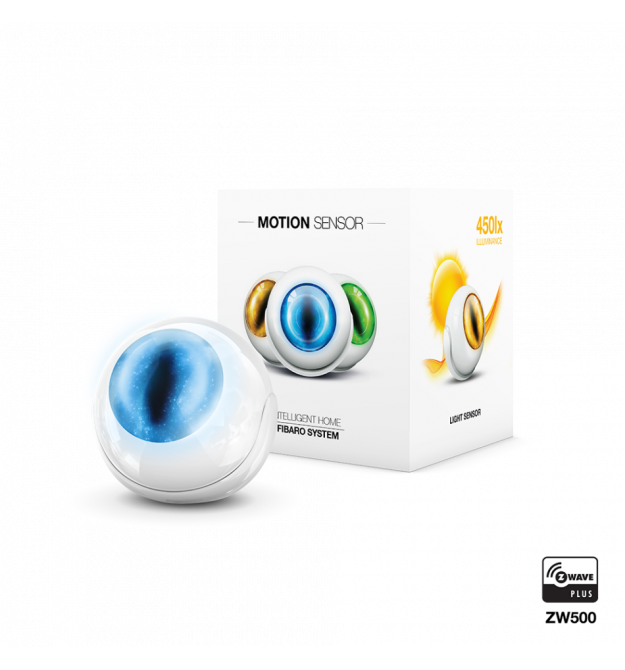 Детектор движения, температуры, освещенности и вибрации FIBARO Motion Sensor - FIBEFGMS-001-ZW5 (FIB_FGMS-001)