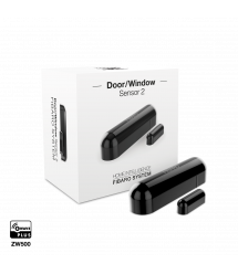 Датчик открытия двери/окна и температуры FIBARO Door/Window Sensor 2 Открытия окна/двери, Температура, (black) черный
