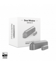 Датчик открытия двери/окна и температуры FIBARO Door/Window Sensor 2 Открытия окна/двери, (gray) серый