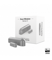 Датчик открытия двери/окна и температуры FIBARO Door/Window Sensor 2 Открытия окна/двери, (gray) серый