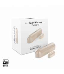 Датчик открытия двери/окна и температуры FIBARO Door/Window Sensor 2 Открытия окна/двери, Температура, (beige) бежевый