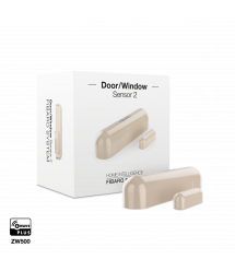 Датчик открытия двери/окна и температуры FIBARO Door/Window Sensor 2 Открытия окна/двери, Температура, (beige) бежевый