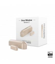 Датчик открытия двери/окна и температуры FIBARO Door/Window Sensor 2 Открытия окна/двери, Температура, (beige) бежевый