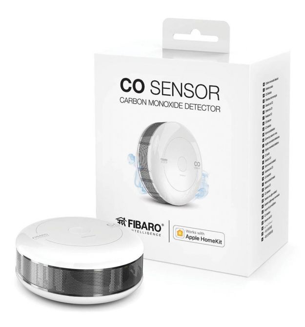 Датчик утечки угарного газа (СО) FIBARO CO Sensor для Apple HomeKit —FGBHCD-001