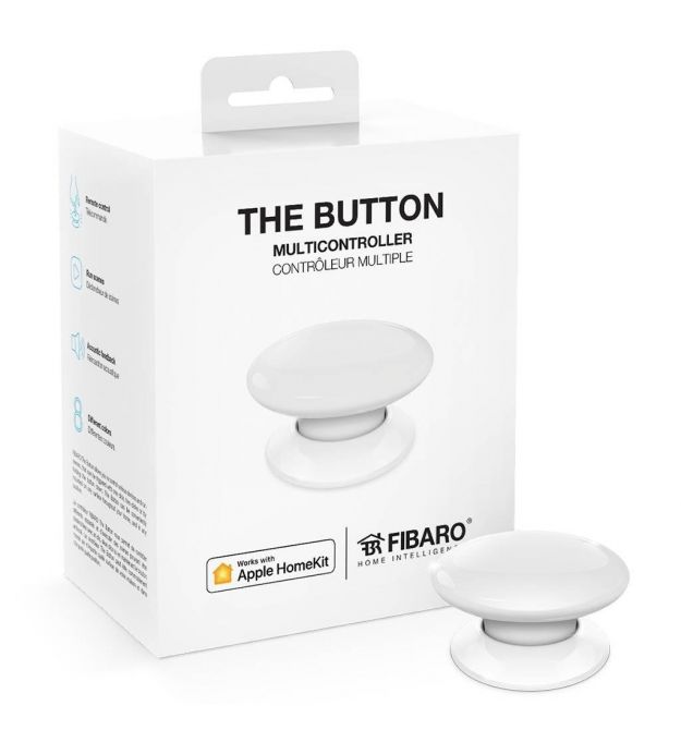 Кнопка управління FIBARO The Button для Apple Home Kit, white ( Білий) - FGBHPB-101-1