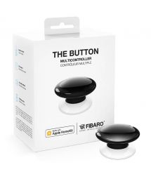 Кнопка управления FIBARO The Button для Apple HomeKit, black (черный) - FGBHPB-101-2