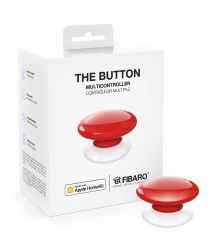 Кнопка управления FIBARO The Button для Apple HomeKit, red (красный) - FGBHPB-101-3