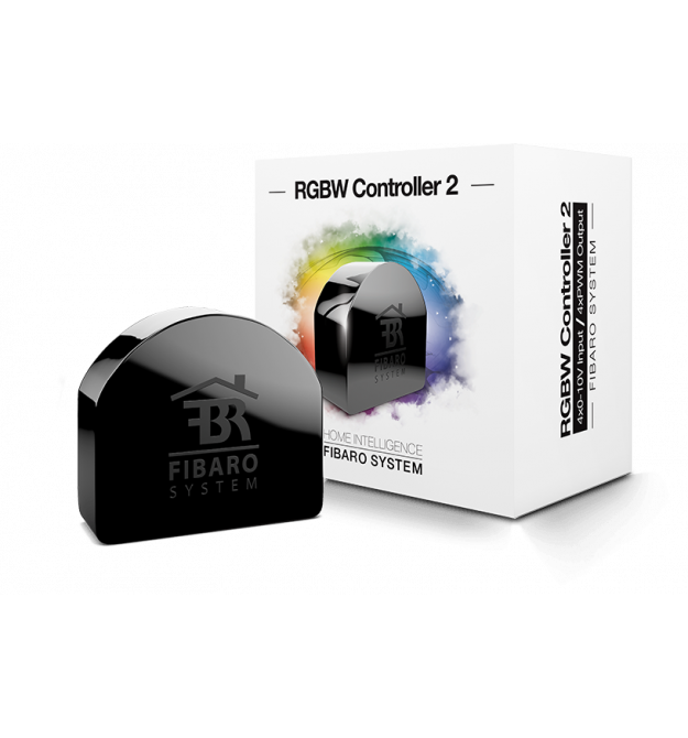 Контроллер светодиодных лент FIBARO RGBW Controller 2 — FGRGBW-442