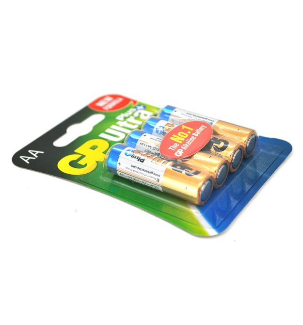 Батарейка GP Ultra Plus 15AUP-2UE4 щелочная AA 4 шт