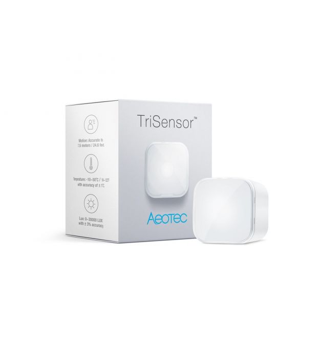 Датчик движения, температуры, освещенности Aeotec TriSensor - AEOEZWA005