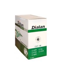 Кабель КПВЭ 4*2*0,48 (FTP-cat.5E), DL( CU), изоляция ПВХ, экран., для внутр. работ, 305м.