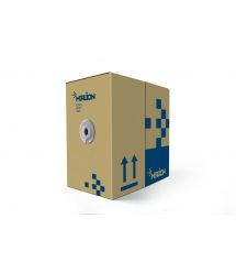 Кабель КВП UTP (4*2*0.5) 4p 24 AWG, Merlion, (CCA), для внутр. работ, 305м, White, Corton BOX (350x350x430) Q2