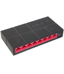 Коммутатор Mercury SG108M 8 портов Ethernet 10 / 100 Мбит / 1000 Мбит / сек, BOX Q200
