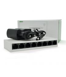 Коммутатор PIX-LINK LV-SW08 8 портов Ethernet 10 - 100 Мбит - сек, BOX Q100