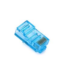 Конектор Merlion RJ-45 8P8C UTP Cat-5 (100 шт/уп.) Q100 Blue