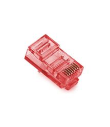 Коннектор Merlion RJ-45 8P8C UTP Cat-5 (100 шт / уп.) Q100 Red