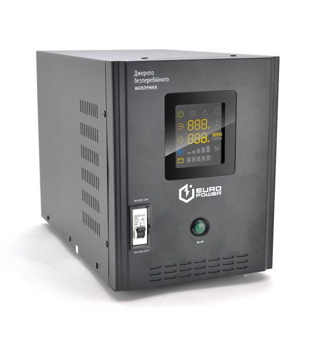 ДБЖ з правильною синусоїдою Europower PSW-EP6000TW48 (4200 Вт) 20А, підлоговий, під зовнішню АКБ 48В, Q1