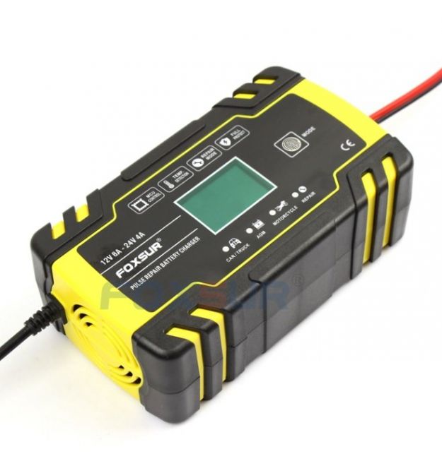 Автоматическое ЗУ для аккумулятора 12V - 24V (MF,WET,AGM,GEL), FBC122408D, 100-240V, DC 13.8 - 27