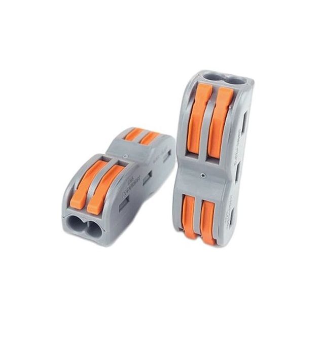 Разъем для подключения провода PCT-2-2, 2-pin (аналог WAGO), Q100