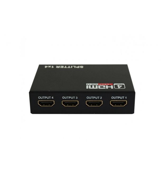 HDMI свич 4K, 1080Р, 1,4 версия, 1 x 4 портов, Box