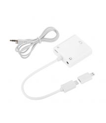 Конвертер MHL for S2 на VGA 10cм, White, 4K / 2K, BOX