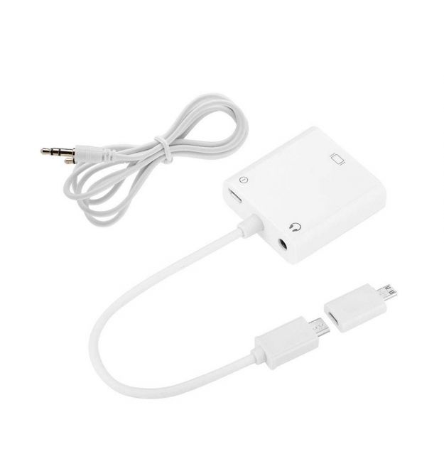 Конвертер MHL for S2 на VGA 10cм, White, 4K / 2K, BOX
