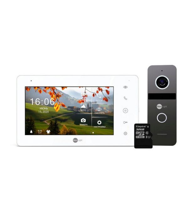 Комплект домофона Neolight NeoKIT HD Pro Graphite