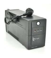 ИБП Ritar RTP800L-U (480W) Proxima-L, LED, AVR, 2st, USB, 2xSCHUKO socket, 1x12V9Ah, plastik Case. NEW!