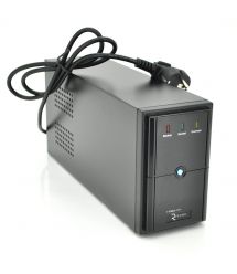 ДБЖ Ritar E-RTM800 (480W) ELF-L, LED, AVR, 2st, 2xSCHUKO socket, 1x12V9Ah, metal Case Q4