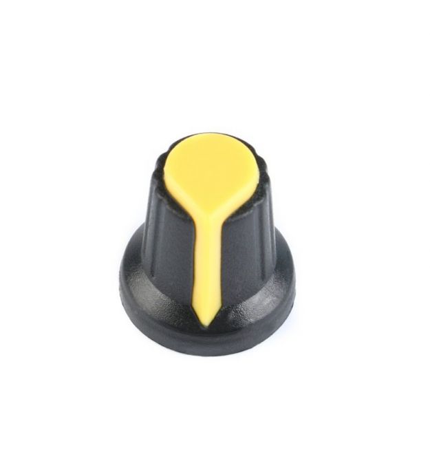 Ручка AG2 для многооборотных прецезионных проволочных потенциометров WH148, Yellow, 100шт в упаковке, цена за штуку