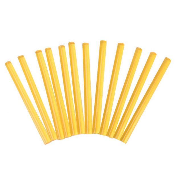 Клей для клеевого пистолета D11мм 270мм,Желтый 1шт