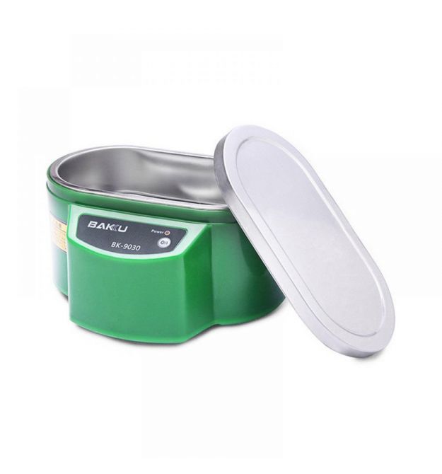 Ультразвукова ванна BAKKU BK9030 Один режим роботи (30W), металевий корпус, металева кришка