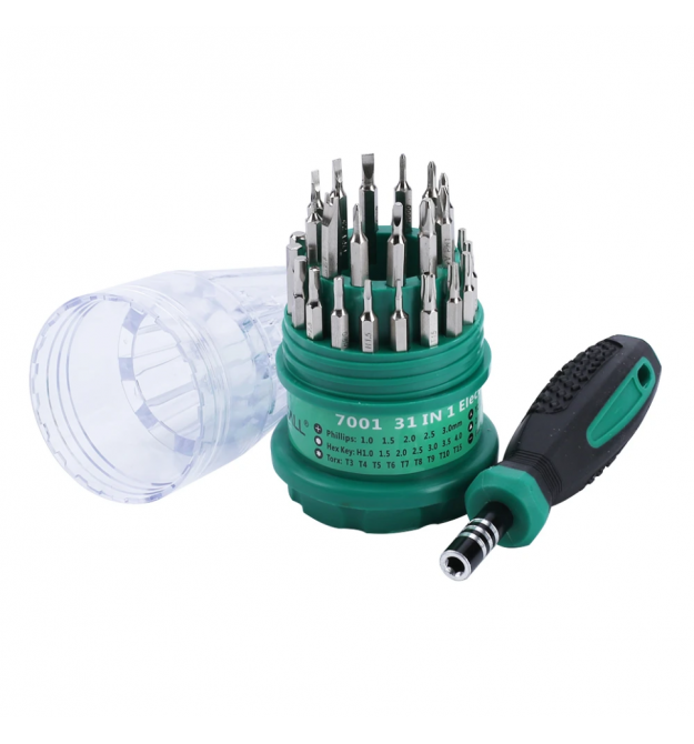 Набор отверток BAKKU BK-632-31B, 30 в1