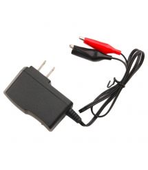 Автоматическое ЗУ для аккумулятора 6V, YS-0750100, 100-240V, Ток заряда 7.5V - 1A, крокодилы в комплекте