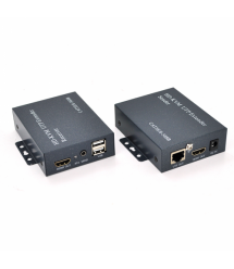 Одноканальный активный удлинитель HDMI сигнала по UTP кабелю. Дальность передачи: до 100метров, cat5e - cat6e 1080P - 3D